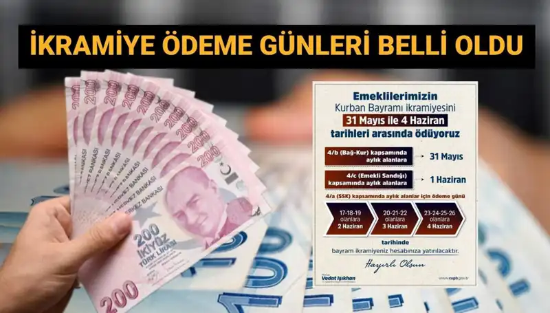Emekli Bayram İkramiyeleri İçin Tarih Belli Oldu: İşte Tüm Detaylar
