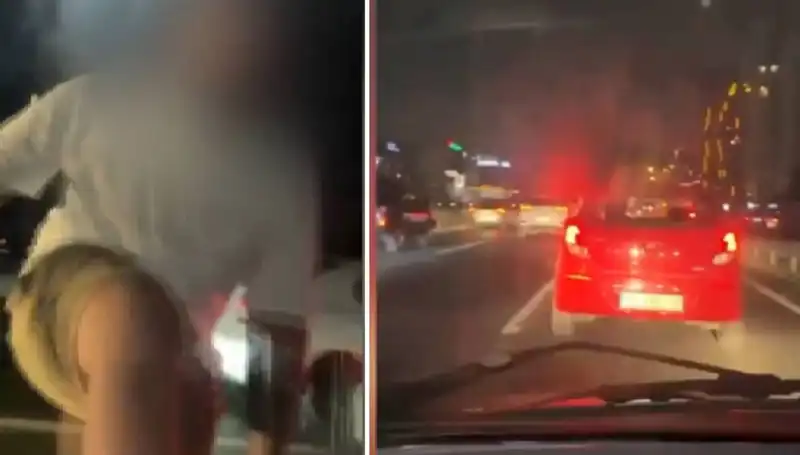 Trafik Magandası Kıskıvrak Yakalandı: Güvenlik Kameraları Ortaya Çıkardı
