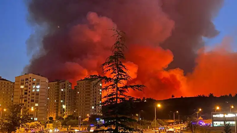 Bursa'da Yangın Alarma Geçirdi: Şehir İçinde Neler Oluyor?