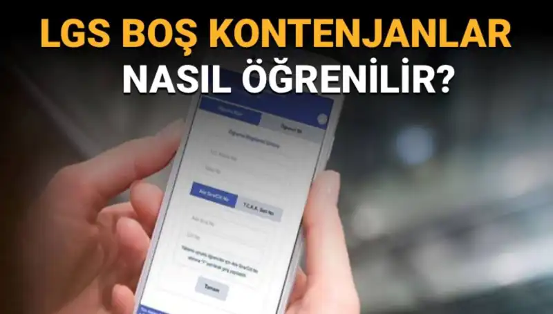 LGS Boş Kontenjanları ve Taban Puanları Hakkında Bilmeniz Gerekenler