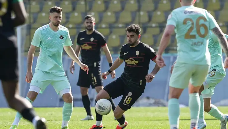 Esenler Erokspor ve Amed Sportif Maçında Beraberlik Tatlısı: 1-1