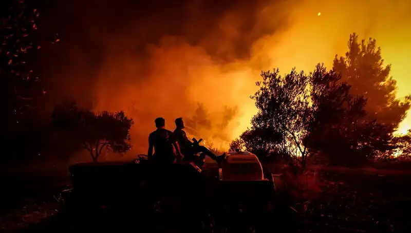 Çanakkale'de Patlayan Orman Yangını: 785 Kişi Kurtarıldı