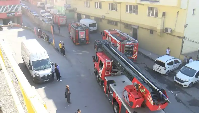 İstanbul'da Tekstil Atölyesinde Çıkan Yangın, Büyük Panic Yaşattı